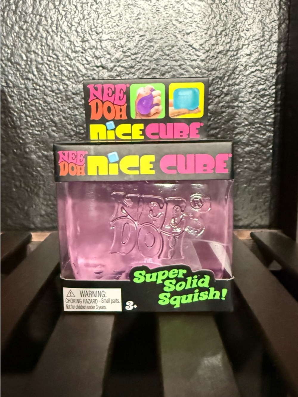 Needoh Nice Cube - Purple - Brand New in Box